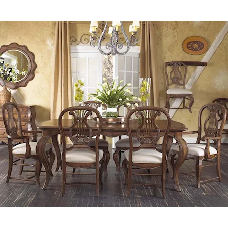 7 Piece Dining Table and Chairs Set